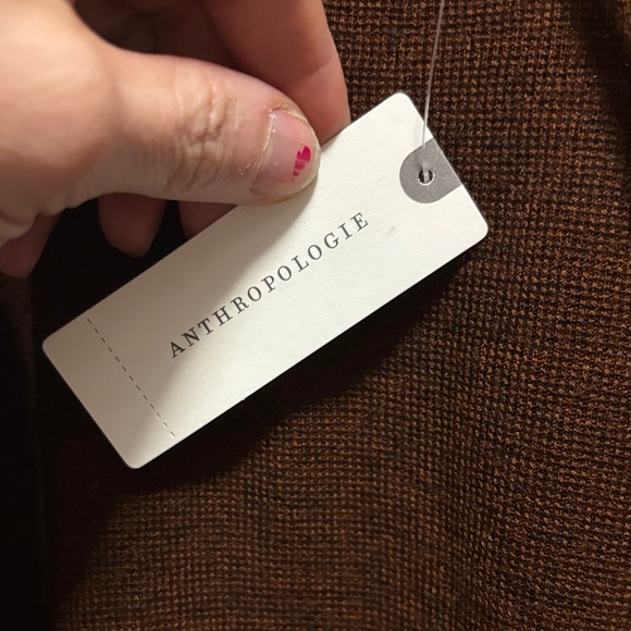 NWT Anthropologie Beautiful Brown Wide Leg Pants - Picture 3 of 11